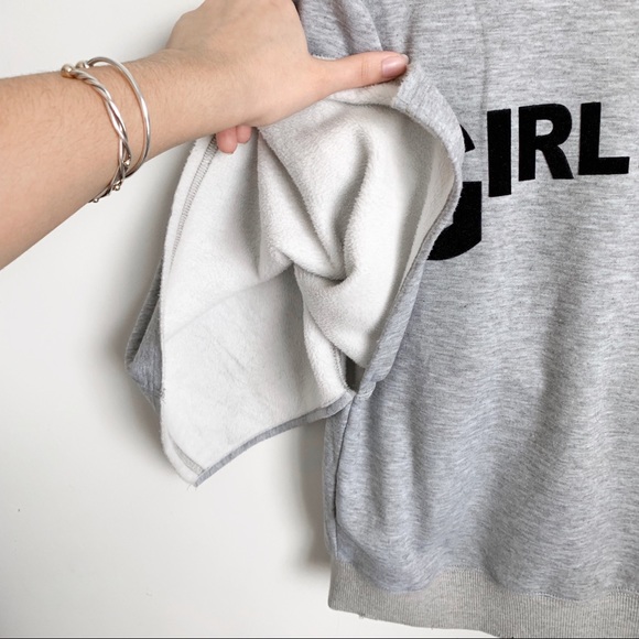 ONE LEFT Fuzzy Girl Power Sweater - Picture 3 of 8